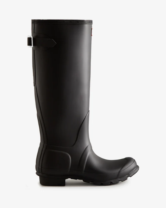 Hunter Original Tall Adjustable Boot, Black