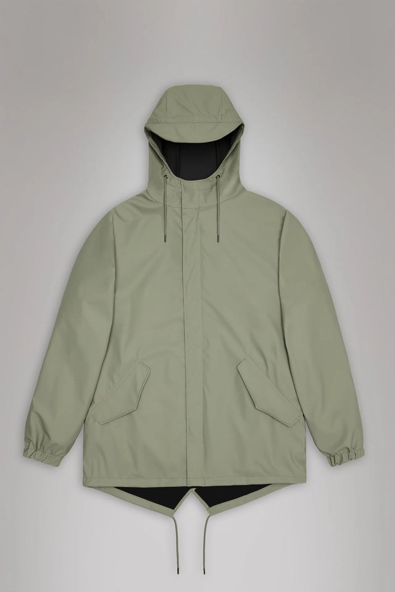 Rains Fishtail Jacket, Drift