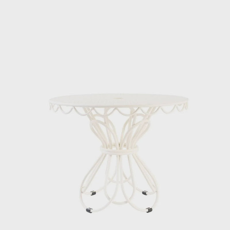 Business & Pleasure Al Fresco Side Table, Antique White