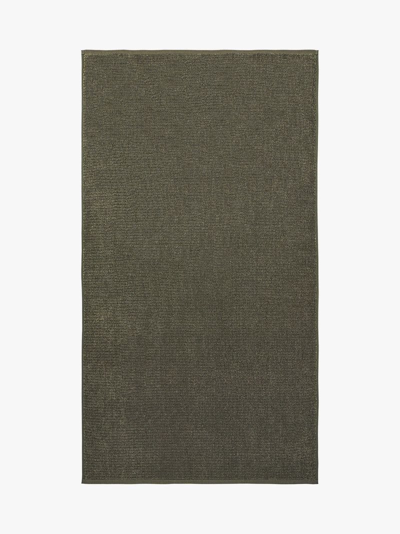 Tweed Bath Sheet, Olive