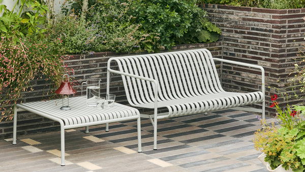 Hay Palissade Lounge Sofa, Sky Grey