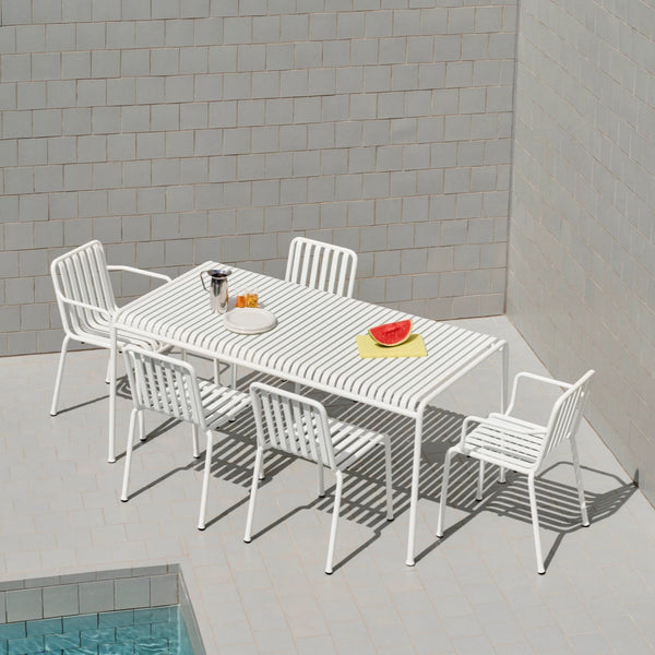Hay Palissade Rectangle Table, Cream White