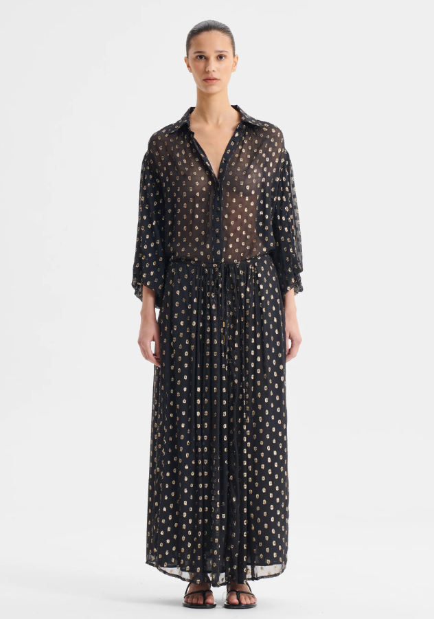 Morrison Cecile Blouse, Black