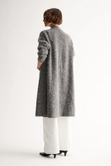 Elka Collective, Simone Knit Cardigan, Charcoal Marle