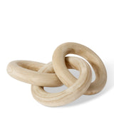 Chain Wooden Sculpture, Natural