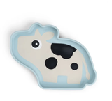 Stick & Stay Plate, Dotti Blue