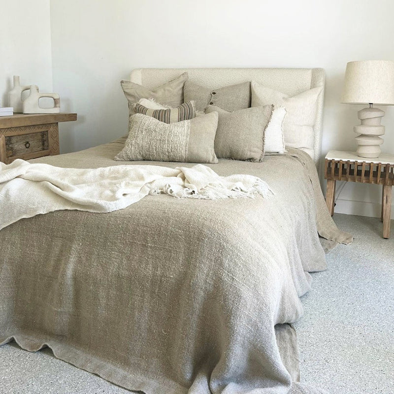 Eadie Bedouin Linen Bedcover