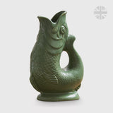Wade Fish Jug, Green