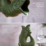 Wade Fish Jug, Green