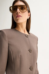 Elka Fleur Blazer, Taupe