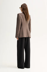 Elka Fleur Blazer, Taupe