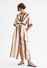 Morrison Harriet Linen Dress, Print