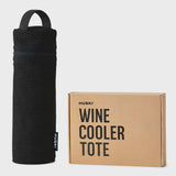 Huski Wine Tote, Black