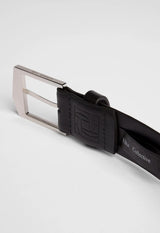 Elka Ida Belt 3.5cm, Black/Silver
