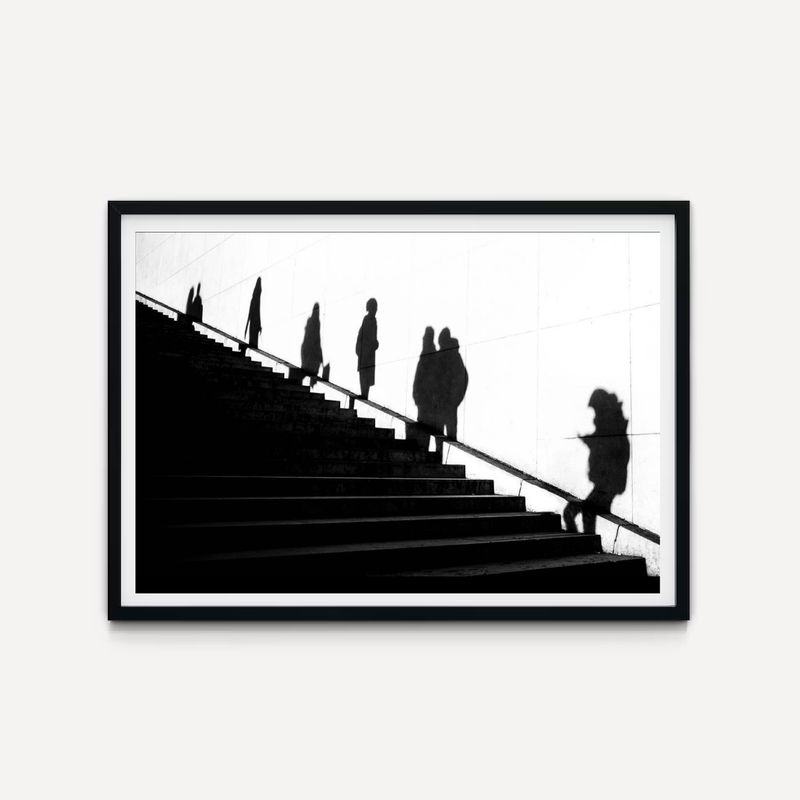 Catherine Matthys Print 'Shadow Steps'