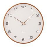 Acento Wall Clock White