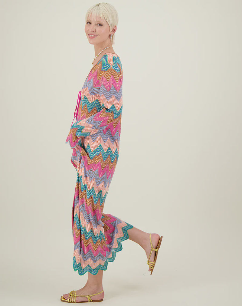 Me369 Arya Chevron Maxi Dress