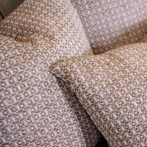 Eadie Noah Cushion Nutmeg/Off White