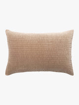 L&M Home Cino Velvet Pillowcase Pair, Cacao