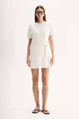 Elka Romeo Mini Dress, White