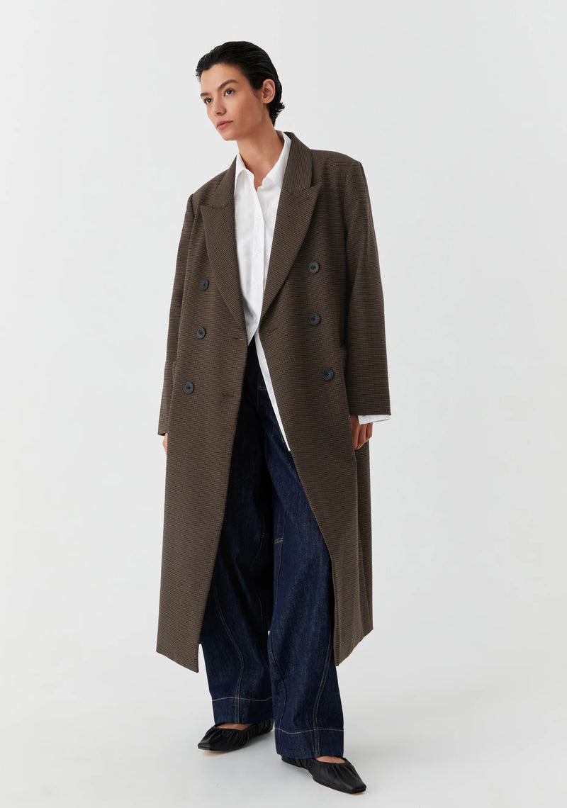 Morrison Emmet Duster Houndstooth