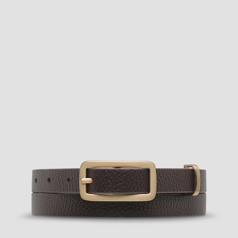 Status Anxiety Muse Belt, Choc/Gold