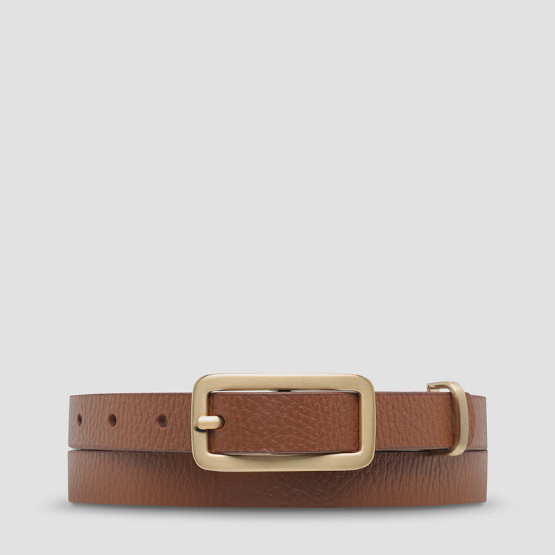 Status Anxiety Muse Belt, Tan/Gold