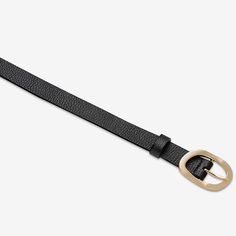 Status Anxiety Nocturne Belt, Black/Gold