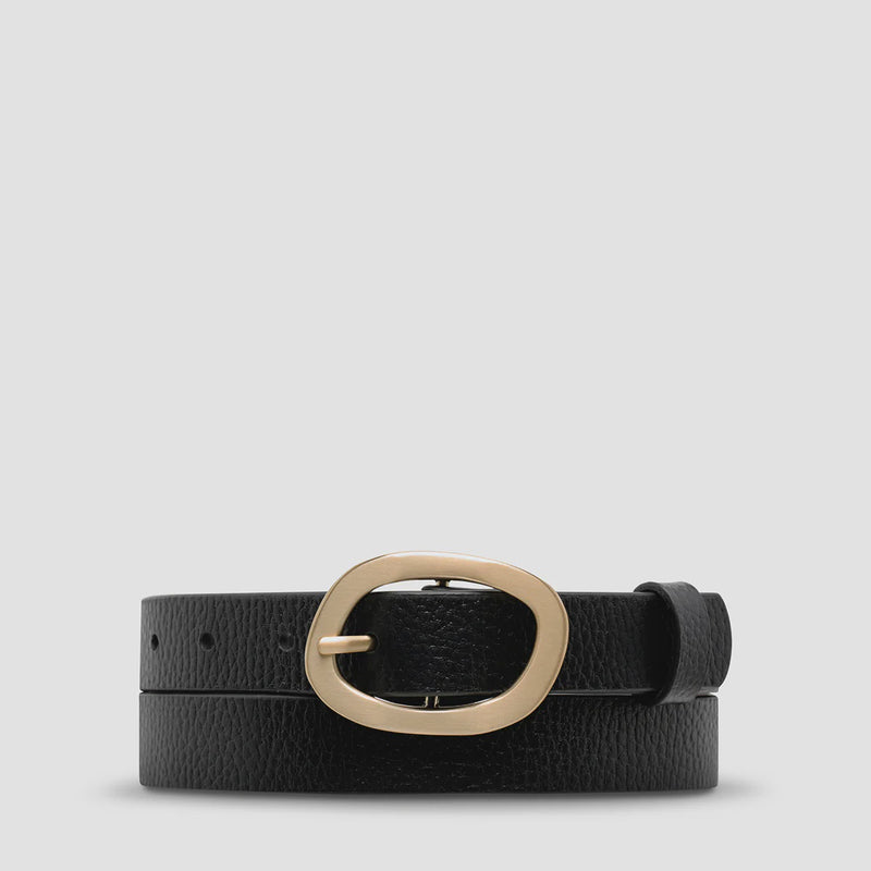 Status Anxiety Nocturne Belt, Black/Gold