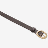 Status Anxiety Nocturne Belt, Choc/Gold