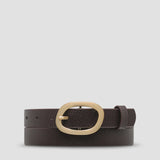 Status Anxiety Nocturne Belt, Choc/Gold