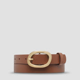 Status Anxiety Nocturne Belt, Tan/Gold
