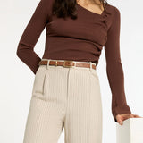 Status Anxiety Muse Belt, Tan/Gold