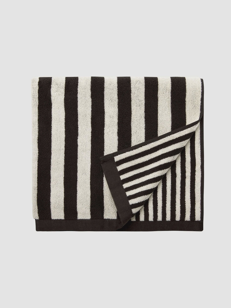 L&M Raye Noir Towel
