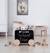 Toy Chest on Wheels, Blackboard