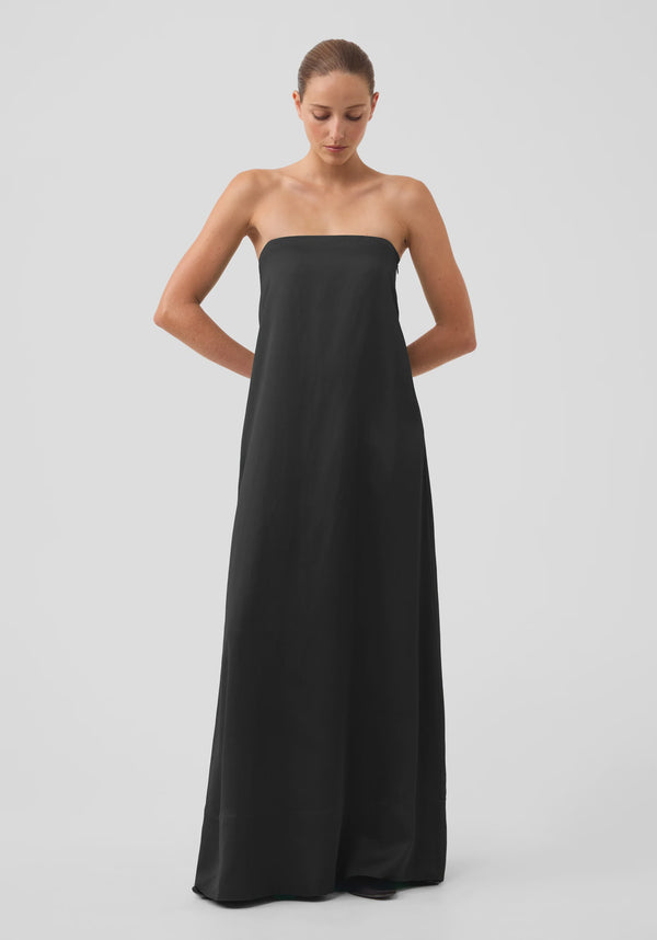 Morrison Willow Strapless Dress, Black