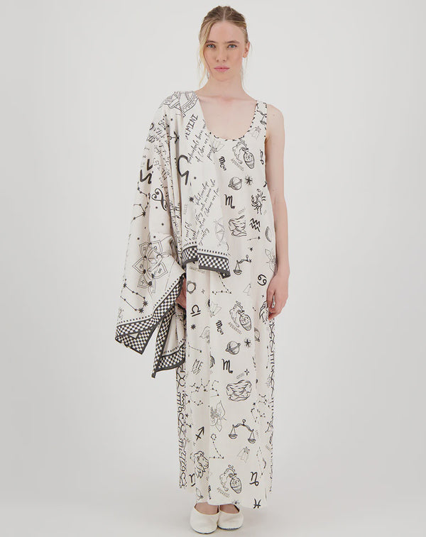 Me369 Allison Sleeveless Dress, Zodiac