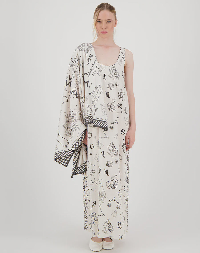 Me369 Allison Sleeveless Dress, Zodiac
