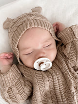 Baby Bear Jumpsuit Acorn