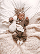 Baby Bear Jumpsuit Acorn