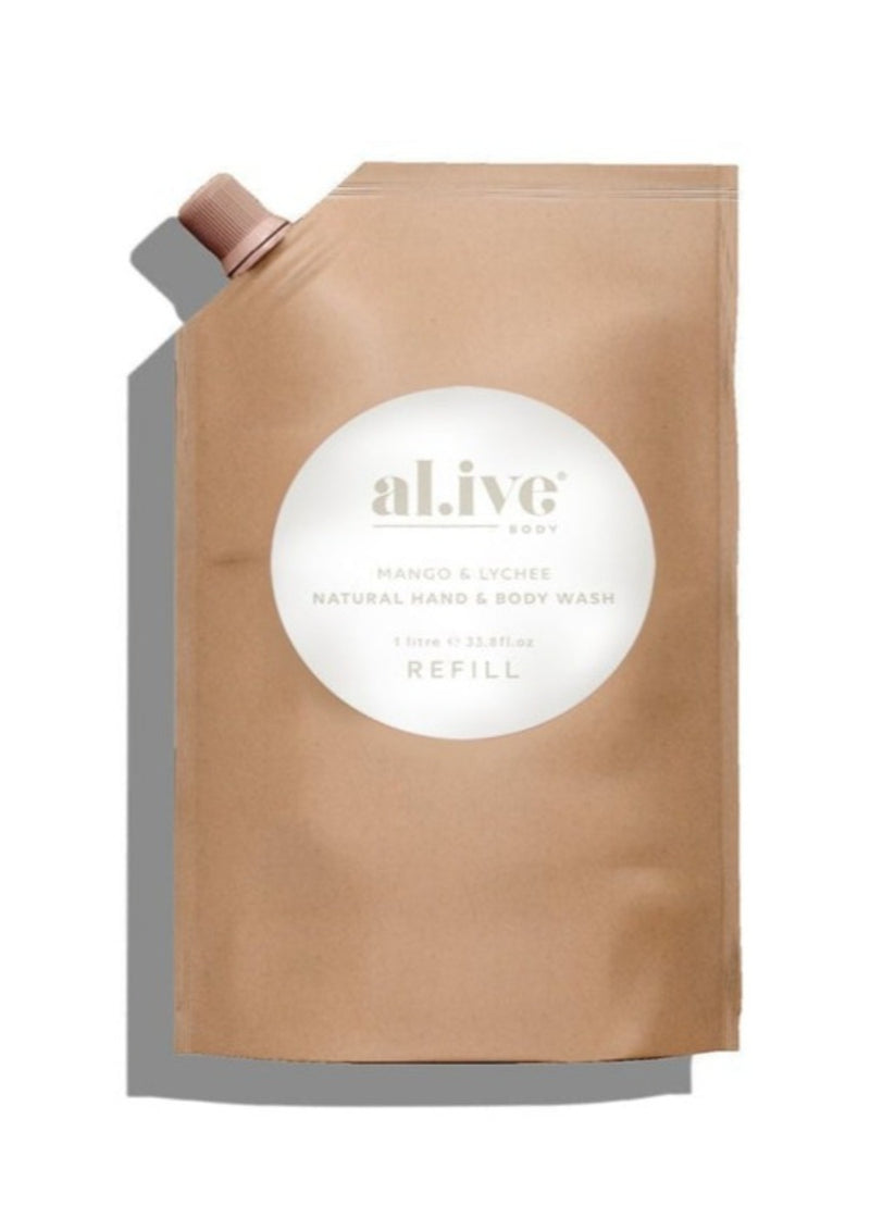 Al.ive Mango & Lychee Wash Refill