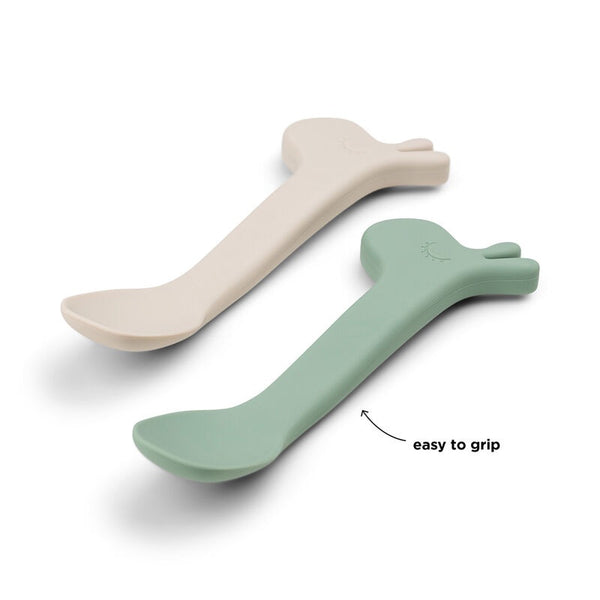 Silicone Spoon 2 pack Lalee, Green