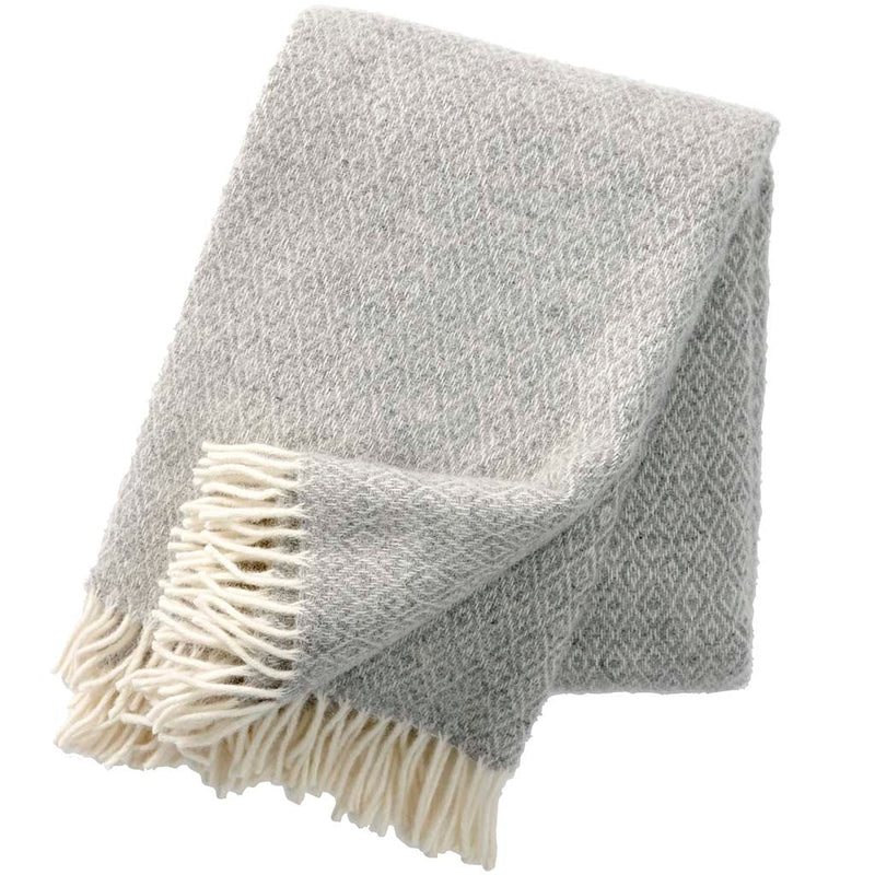 Klippan Stella Blanket, Light Grey