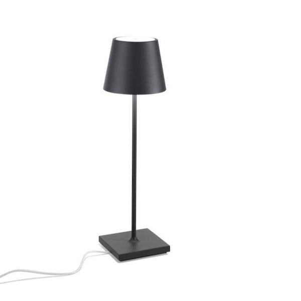 Zafferano POLDINA PRO Portable Lamp, Dark Grey