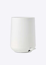 Zone Nova Pedal Bin, White