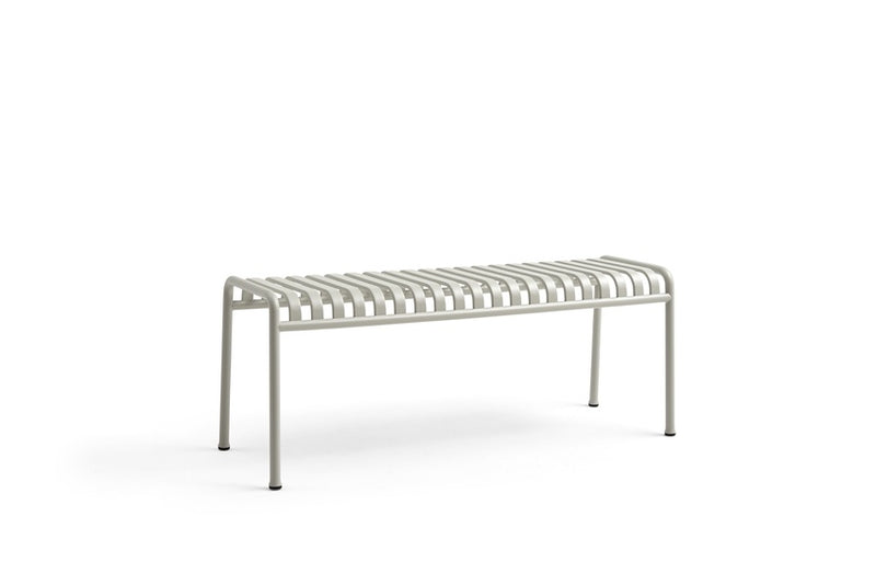 Hay Palissade Bench, Grey