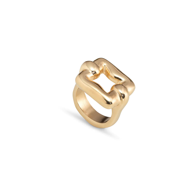 Uno de 50 Femme Fatale Ring, Gold