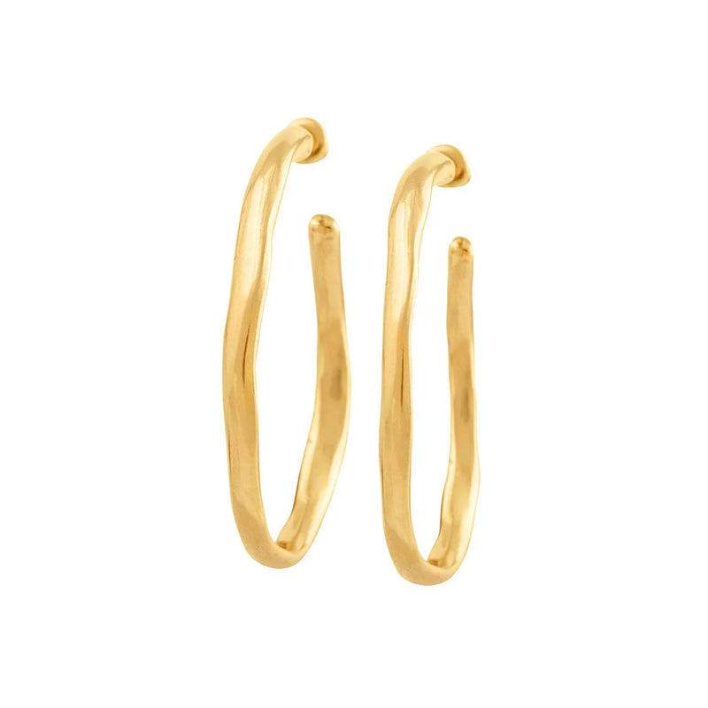 Uno de 50 Ohmmm Earrings, gold