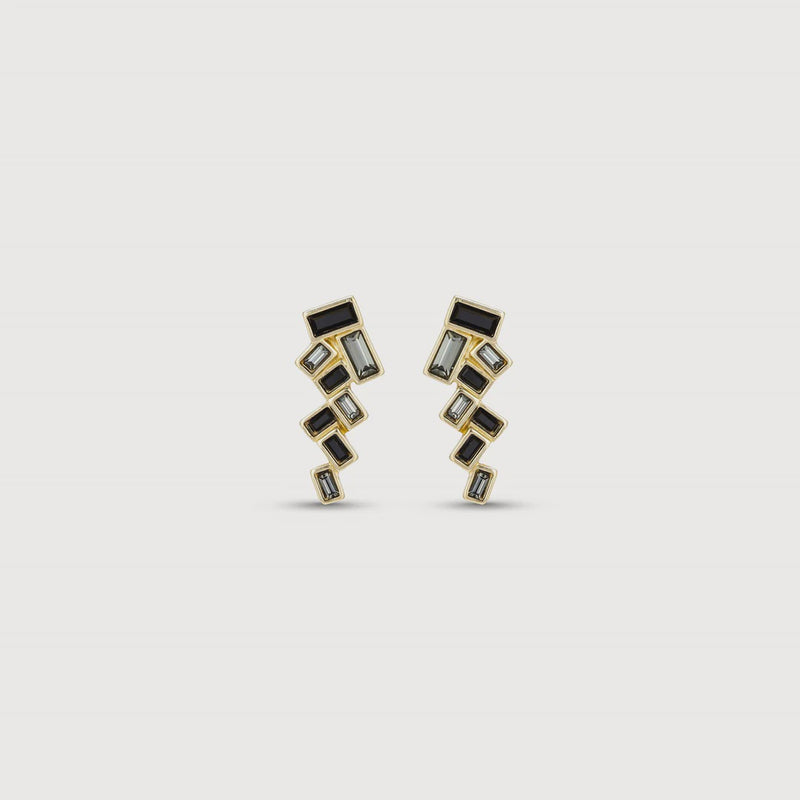 Uno de 50 Divine Earrings, Gold