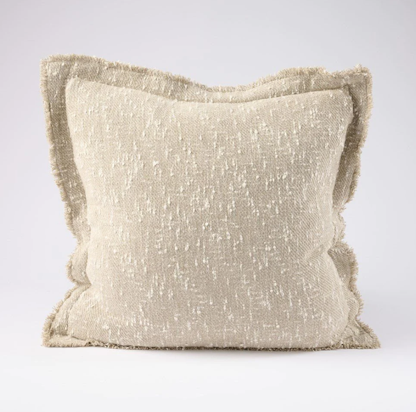 Eadie Lifestyle Polo Cushion - Natural/White